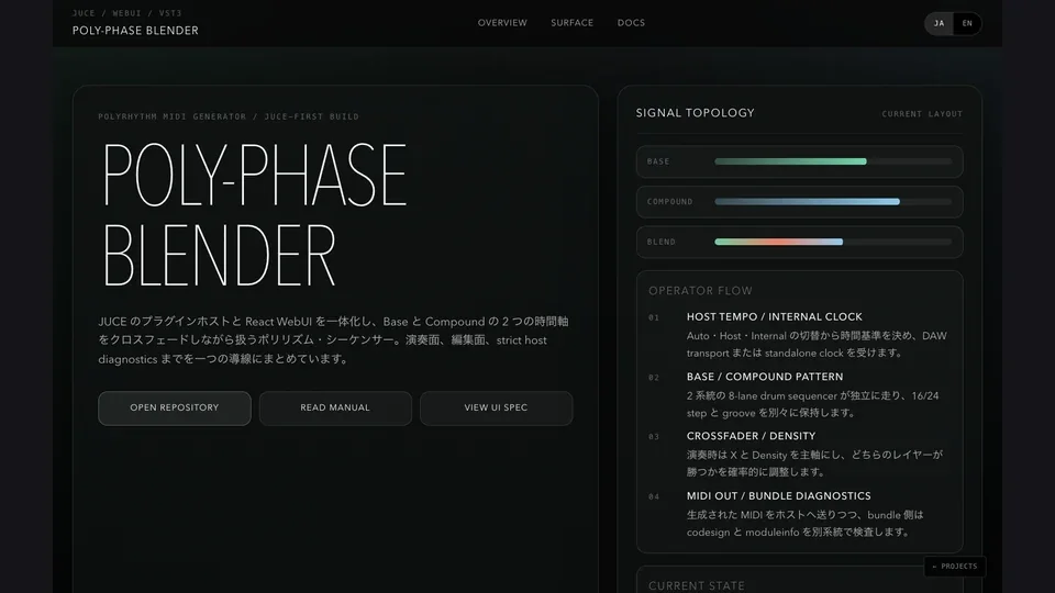 Poly-Phase Blender