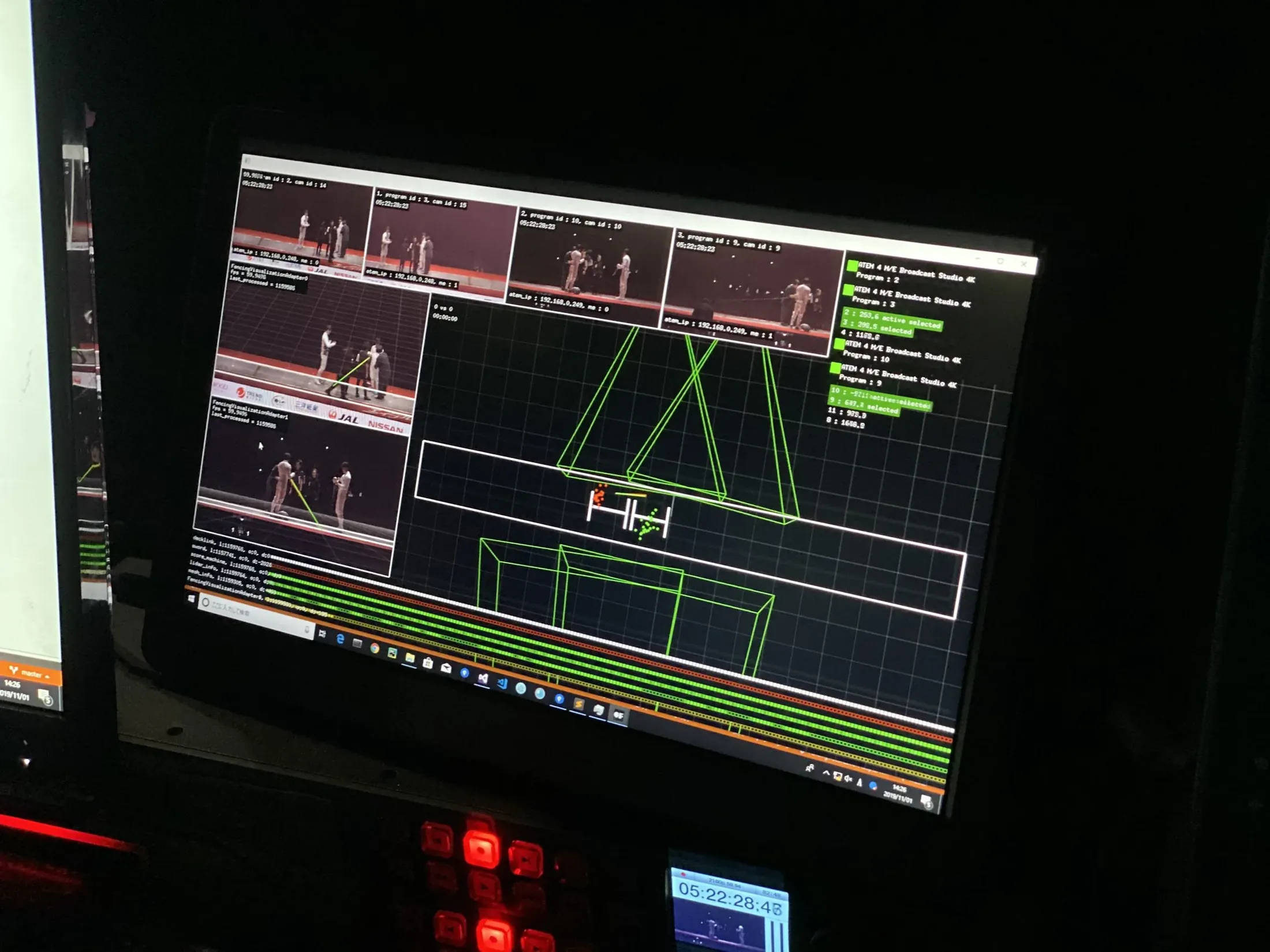 All Japan Fencing Championship 2019 visualized match