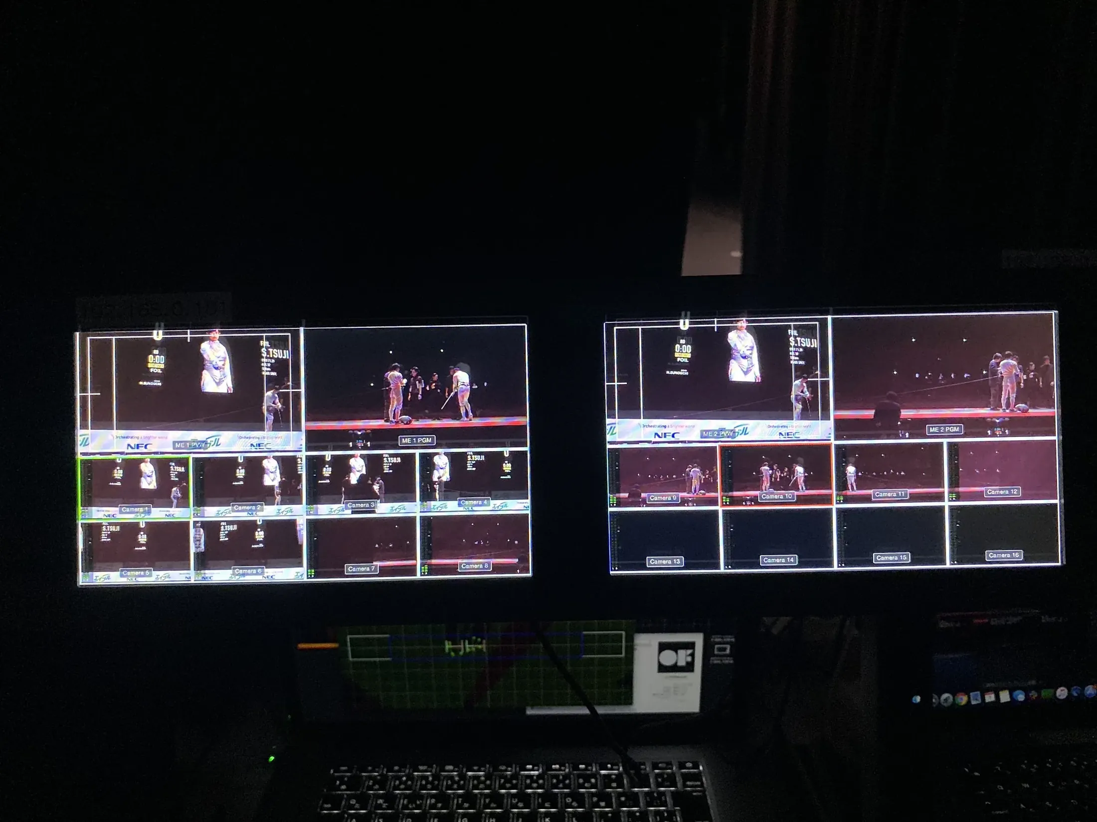 All Japan Fencing Championship 2019 tracking view