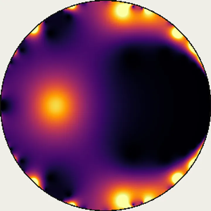 No. 02 Normalized derivative field / ラマヌジャンのモックテータ関数 f 正規化微分場