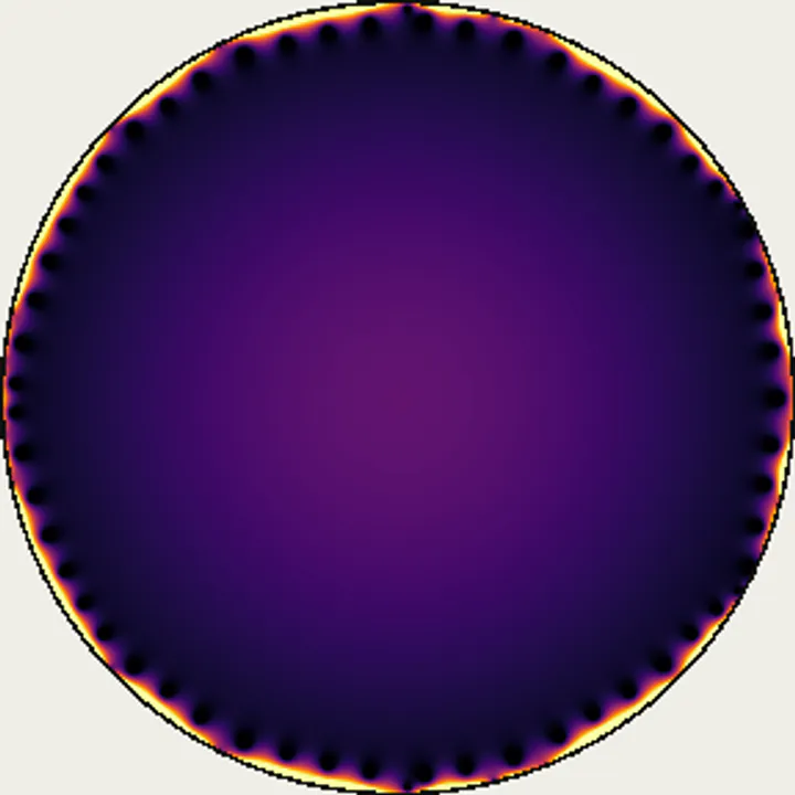 No. 10 Normalized derivative field / メビウス重み付きランベルト級数 正規化微分場