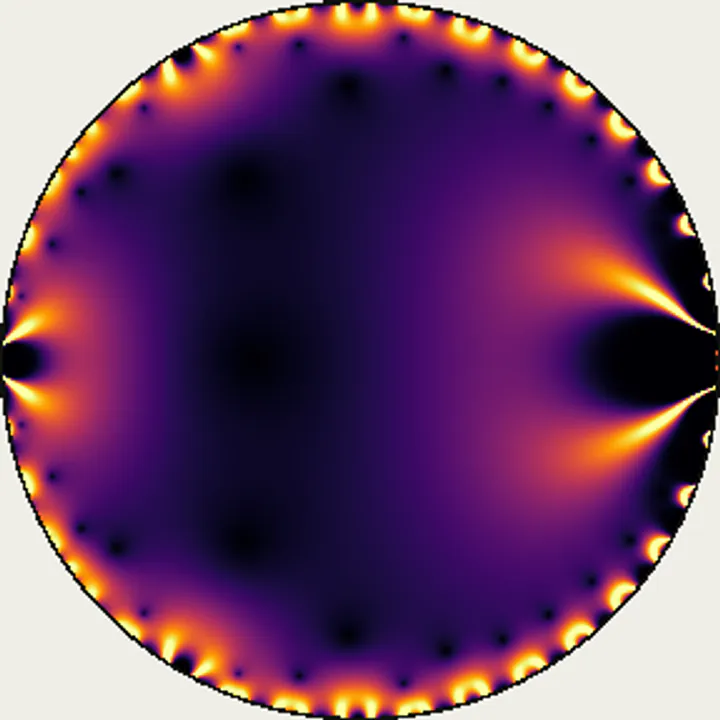 No. 13 Normalized derivative field / 重み付き無限積 正規化微分場
