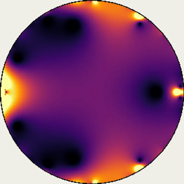 No. 25 Normalized derivative field / 分割数・約数J連分数 正規化微分場