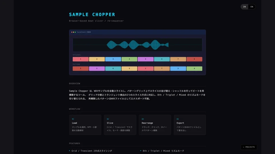 Sample Chopper