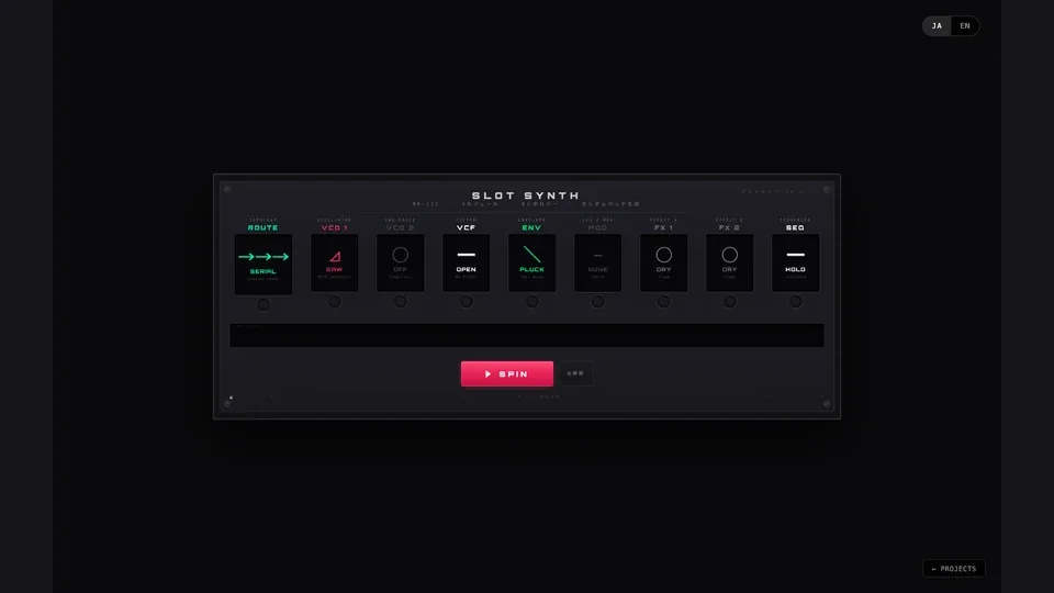Slot Synth MK-III — Eurorack Prototype