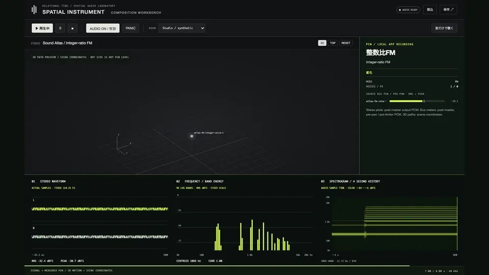 Spatial Audio Design
