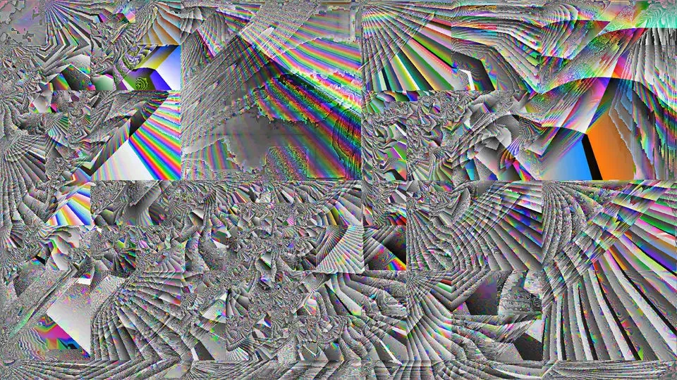 Glitch frame 14